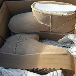 Ugg platform boots